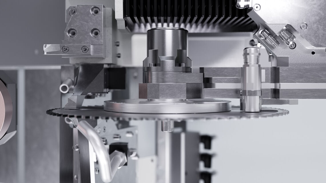 VOLLMER QS 860 & QSF 860 Querverstellung Kreissägeblatt Schärfmaschine